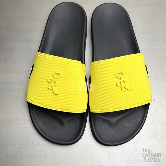 Size 45 EU/12 US Raf Simons Astra Slide \'Yellow Black\' HR810002S 0087 Brand New main image 9